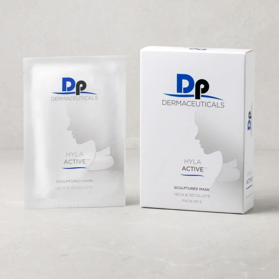 HYLA ACTIVE NECK & DÉCOLLETÉ SCULPTURED MASK – Box of 5 - Image 3